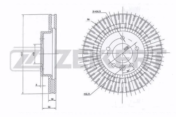 Brake Disc (BS-5688)