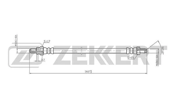 Brake Hose (BS-9391)