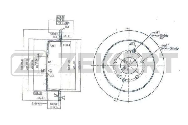 Brake Disc (BS-6177)