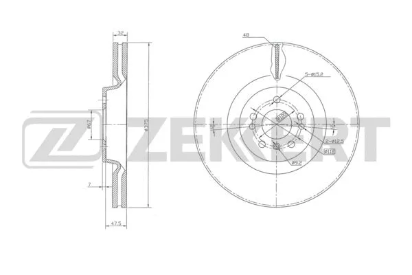Brake Disc (BS-5955)