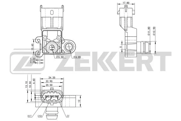 Sensor, intake manifold pressure (SE-1037)