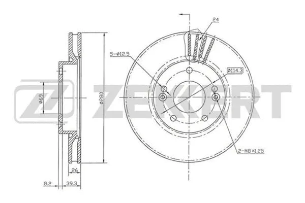 Brake Disc (BS-5882)