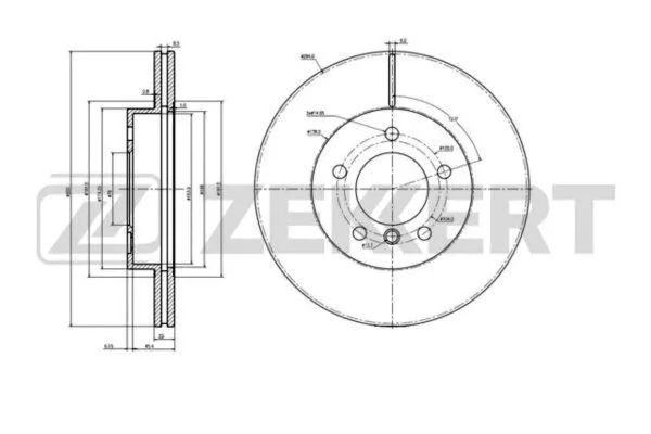Brake Disc (BS-6222)