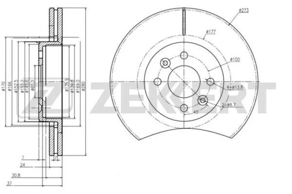 Brake Disc (BS-6189)