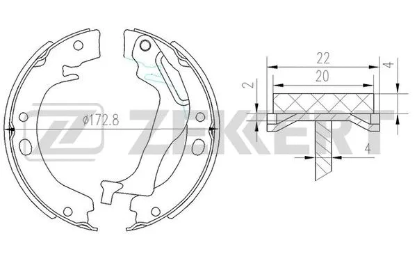 Brake Shoe Set