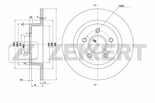 Brake Disc (BS-5963)