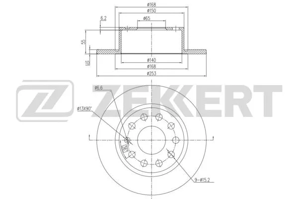Brake Disc (BS-6289)