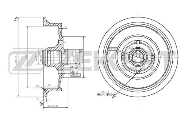 Brake Drum (BS-5452)