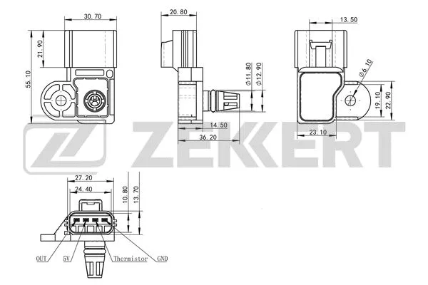 Sensor, intake manifold pressure (SE-1032)