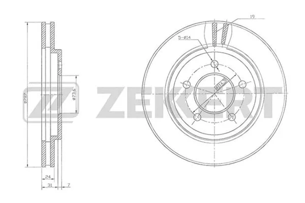 Brake Disc (BS-5503)