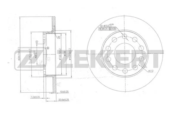 Brake Disc (BS-5780)