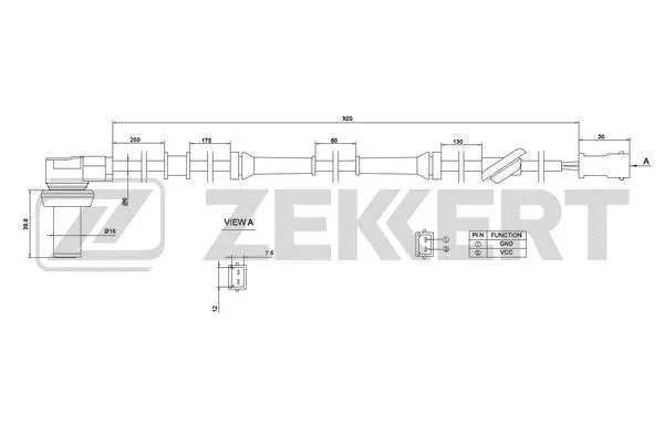 Sensor, wheel speed (SE-6001)