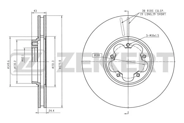 Brake Disc (BS-5346)
