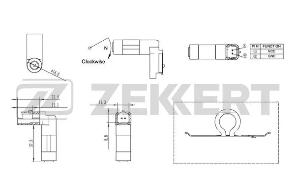 Sensor, crankshaft pulse (SE-4031)
