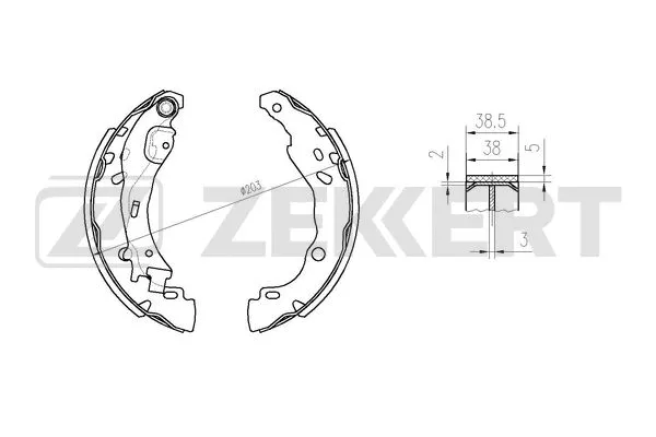 Brake Shoe Set