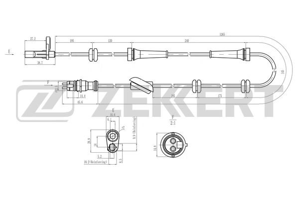 Sensor, wheel speed (SE-6227)
