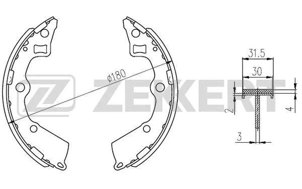 Brake Shoe Set
