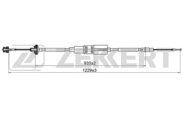 Cable Pull, clutch control (BZ-1063)