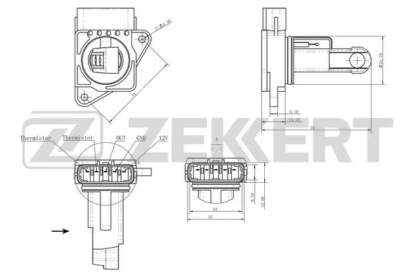 Mass Air Flow Sensor (SE-2004)