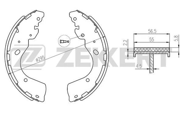 Brake Shoe Set
