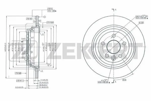 Brake Disc (BS-6155)
