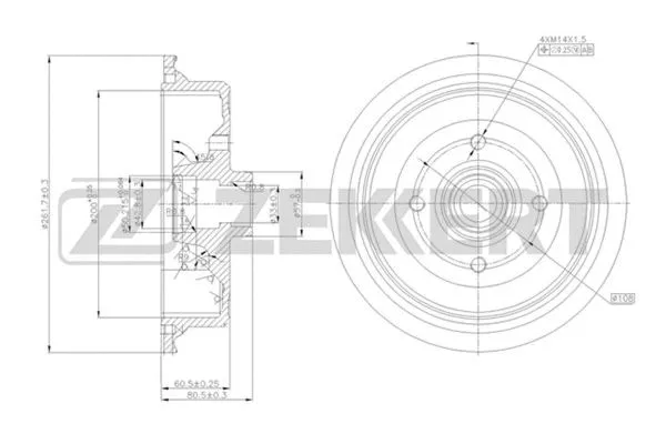 Brake Drum (BS-5065)