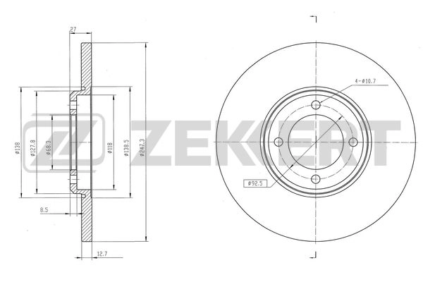Brake Disc (BS-6565)