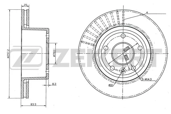 Brake Disc (BS-6022)
