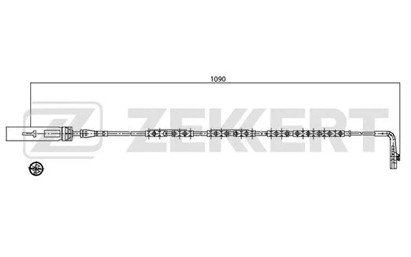Warning Contact, brake pad wear (BS-8032)