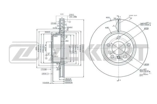 Brake Disc (BS-5880)