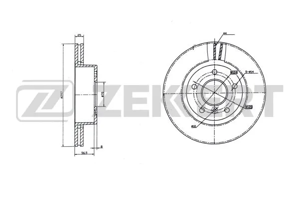 Brake Disc (BS-6275)