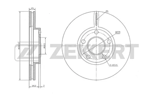 Brake Disc (BS-5257)