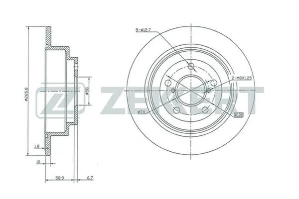 Brake Disc (BS-5180)