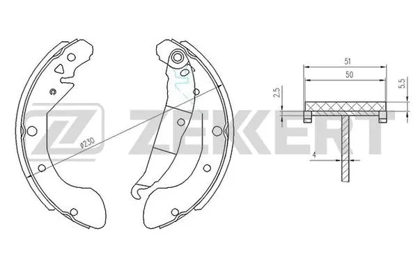 Brake Shoe Set
