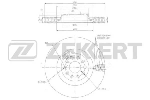 Brake Disc (BS-6469)