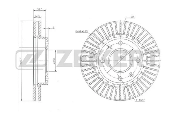 Brake Disc (BS-5687)
