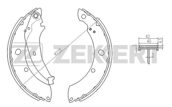 Brake Shoe Set