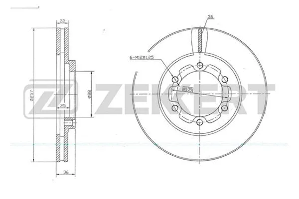 Brake Disc (BS-5734)