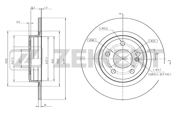 Brake Disc (BS-6559)