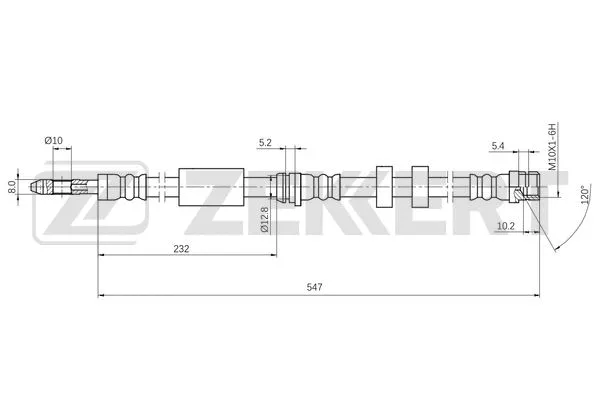 Brake Hose (BS-9506)