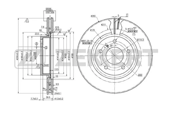 Brake Disc (BS-5500)