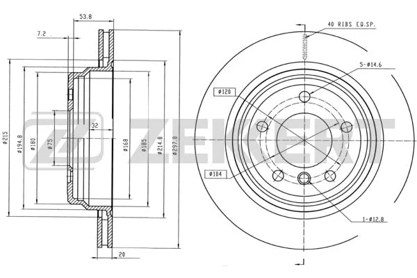 Brake Disc (BS-5210B)