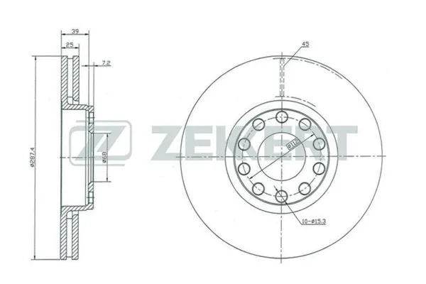 Brake Disc (BS-5360)