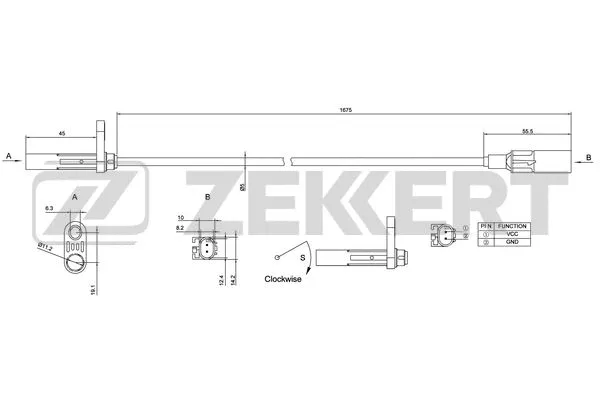 Sensor, wheel speed (SE-6144)