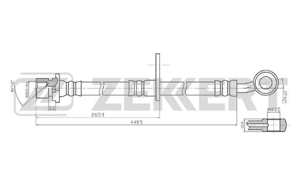 Brake Hose (BS-9264)