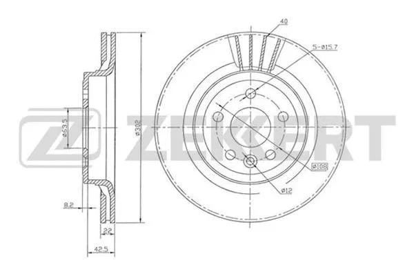Brake Disc (BS-5883)