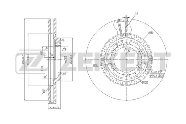 Brake Disc (BS-5699)