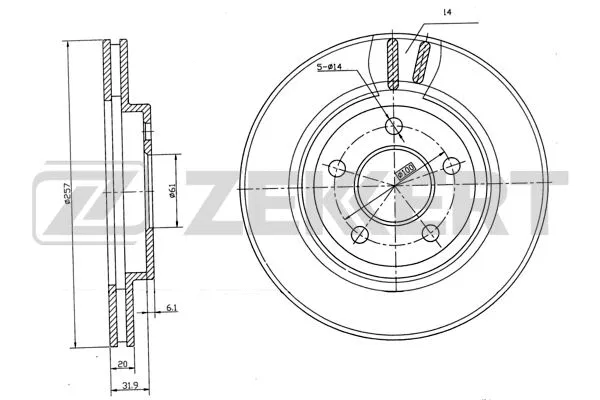 Brake Disc (BS-5758)