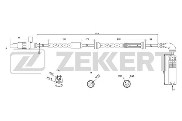 Sensor, wheel speed (SE-6066)