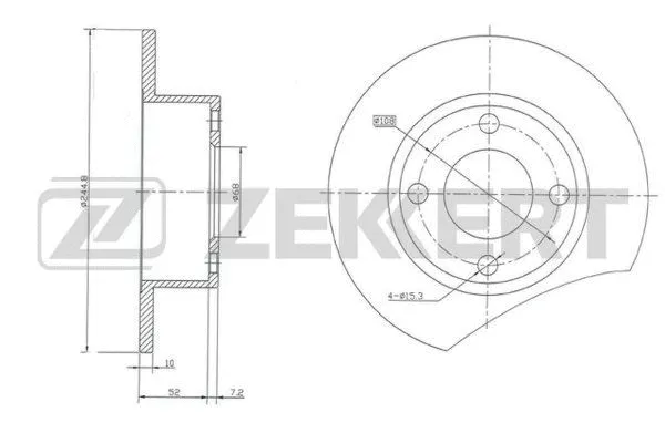 Brake Disc (BS-5076)